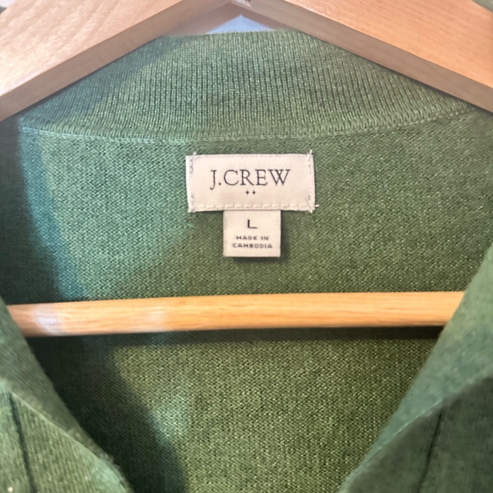 J. Crew Women's Green Sweater - Picture 3 of 4